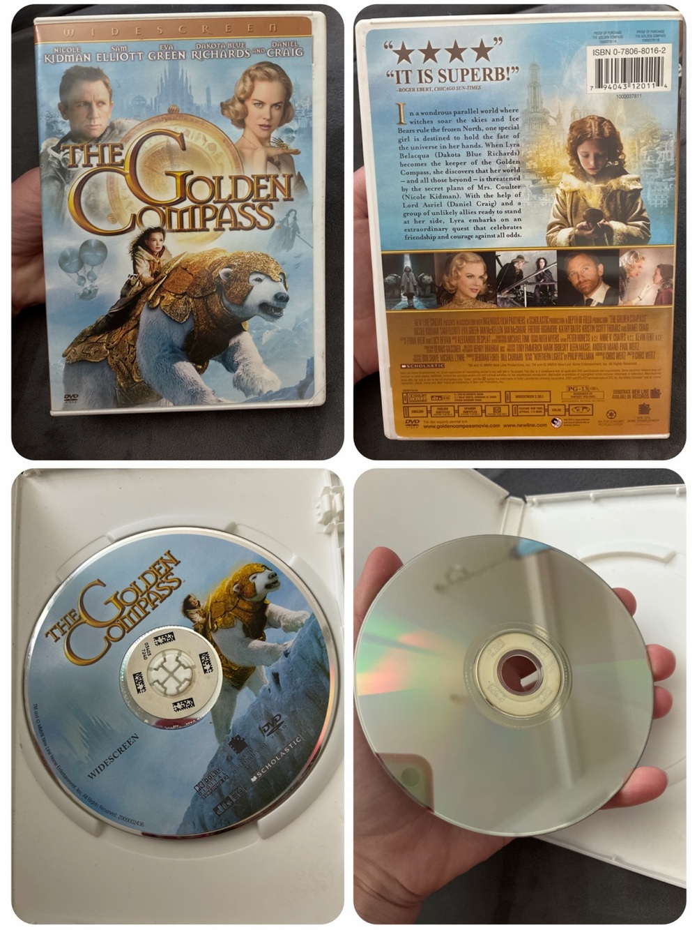 The Golden Compass Widescreen DVD